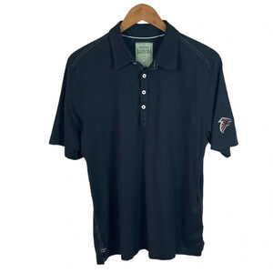 PO732 Mens Tommy Bahama PIMA Cotton Atlanta Falcons NFL Football Polo Shirt L